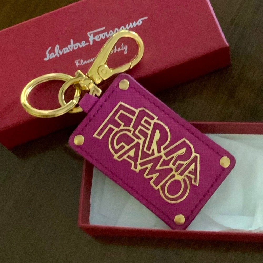 Salvatore Ferragamo Keychain Bag Charm